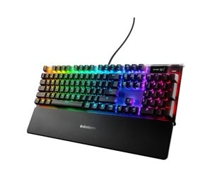 Tastatur - SteelSeries Apex Pro Gen 3 - Gamingtastatur - Nordisk - Svart - 64662