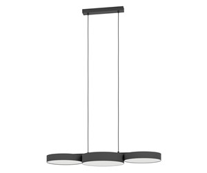 Smarthus - EGLO BARBANO-Z long table pendant, RGBTW, black - 900854