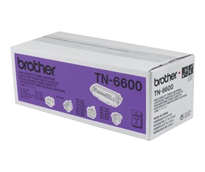 Printertilbehør blekk/toner - Brother TN6600 - Black Laser Toner - Laser toner Svart - TN6600