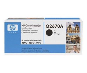 Printertilbehør blekk/toner - HP 308A / Q2670A - Black Laser Toner - Laser toner Svart - Q2670A