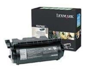 Printertilbehør blekk/toner - Lexmark 12A7462 Toner Black - Laser toner Rød - 12A7462