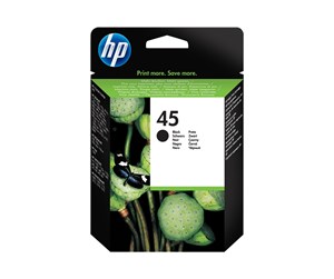 Printertilbehør blekk/toner - HP 45 / 51645AE High Capacity Black Ink - Blekkpatron Svart - 51645AE