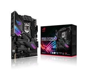 Hovedkort - ASUS ROG STRIX Z490-E GAMING [Wi-Fi] + Intel Core i5-10600K CPU + Hovedkort - Intel Z490 - Intel LGA1200 socket - DDR4 RAM - ATX - Z490-E+10600K