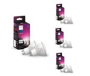 Smarthus - Philips Hue Color GU10 8 pack - 8500807