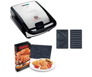 Vaffeljern - Tefal Vaffeljern Snack Collection + Box 6: Heartshaped Waffles - 8500871