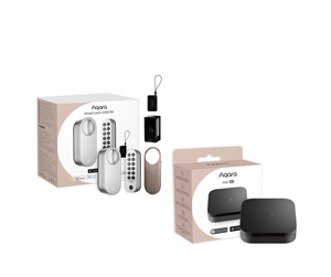 Smarthus - Aqara Smart Lock U200 S+ Hub M3 - 8500877