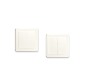 Smarthus - Shelly BLU Wall Switch 4 2 pack - 8500900