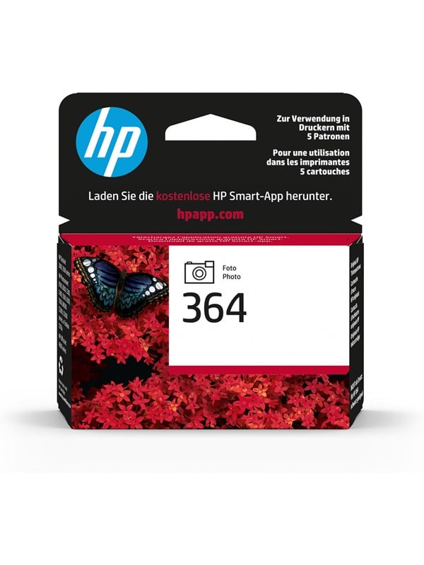 HP 364 / CB317EE Photo Black Ink - Blekkpatron Foto-sort