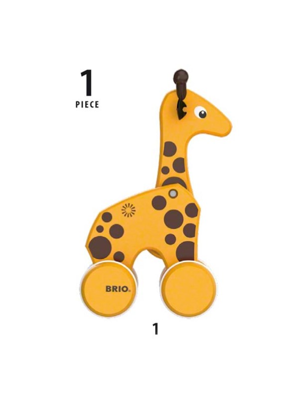 Bilde av Brio Pull Along Giraffe