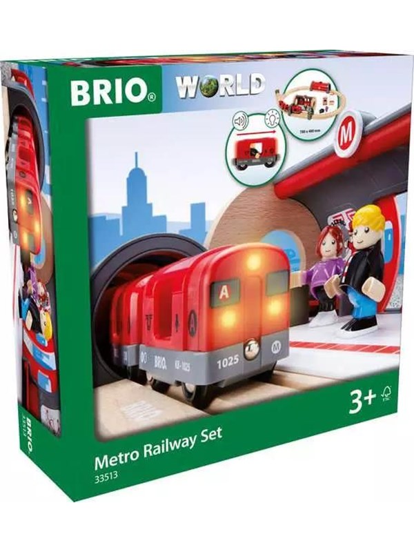 Bilde av Brio Metro Railway Set