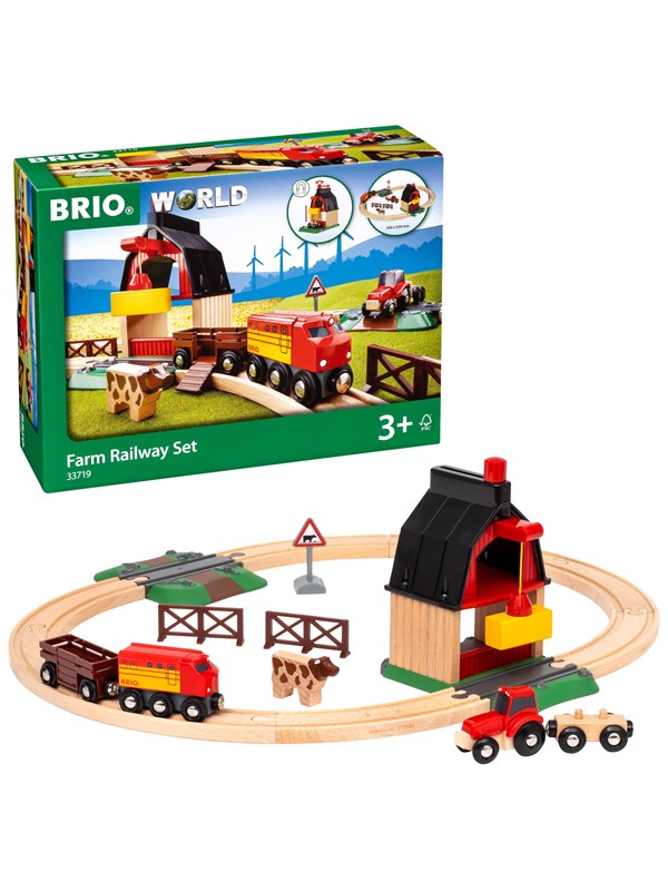 Bilde av Brio Farm Railway Set