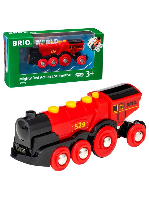 Bilde av Brio Mighty Red Action Locomotive