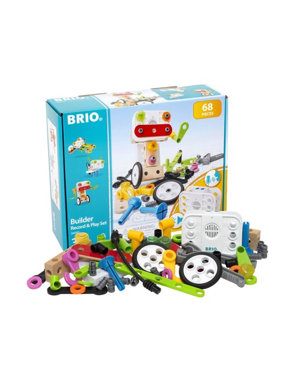 Bilde av Brio Builder Record &amp; Play Set