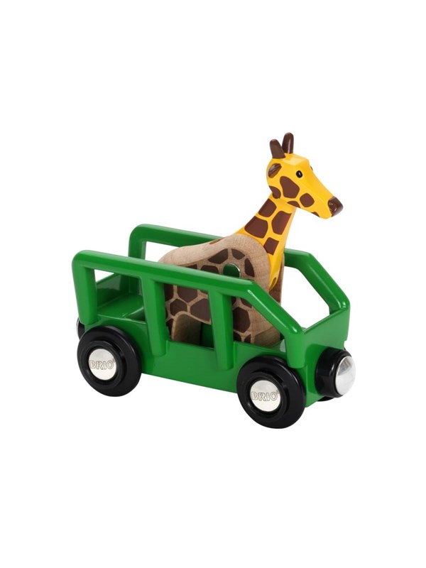 Bilde av Brio Giraffe And Wagon