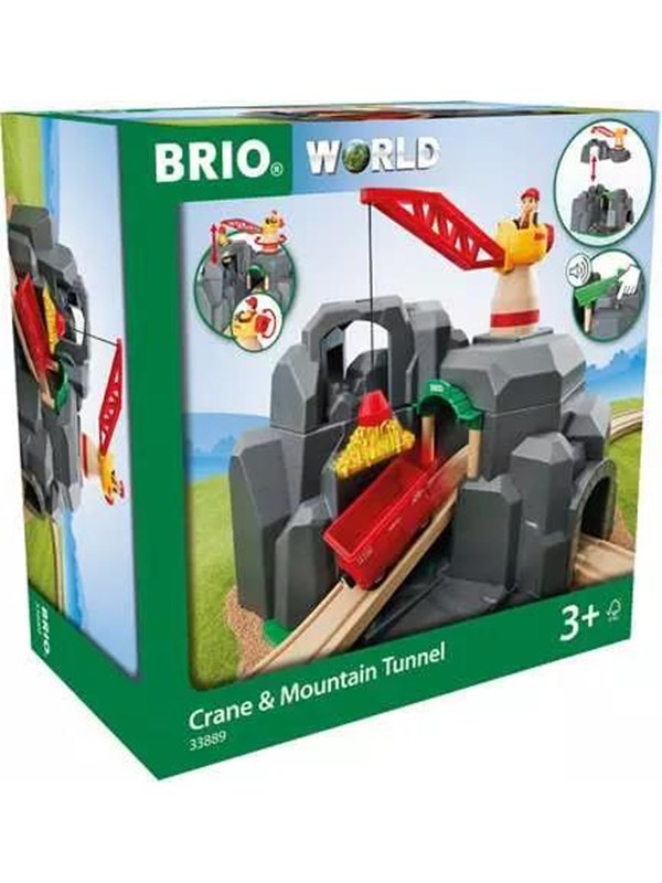 Bilde av Brio Crane And Mountain Tunnel