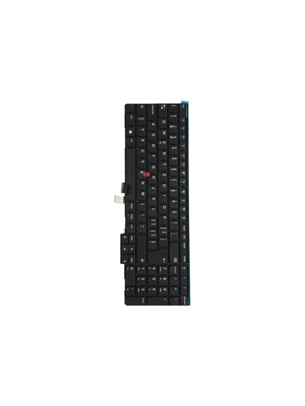 Lenovo Lite-On - Bærbart tastatur - til utskifting - Sveitsisk - Svart