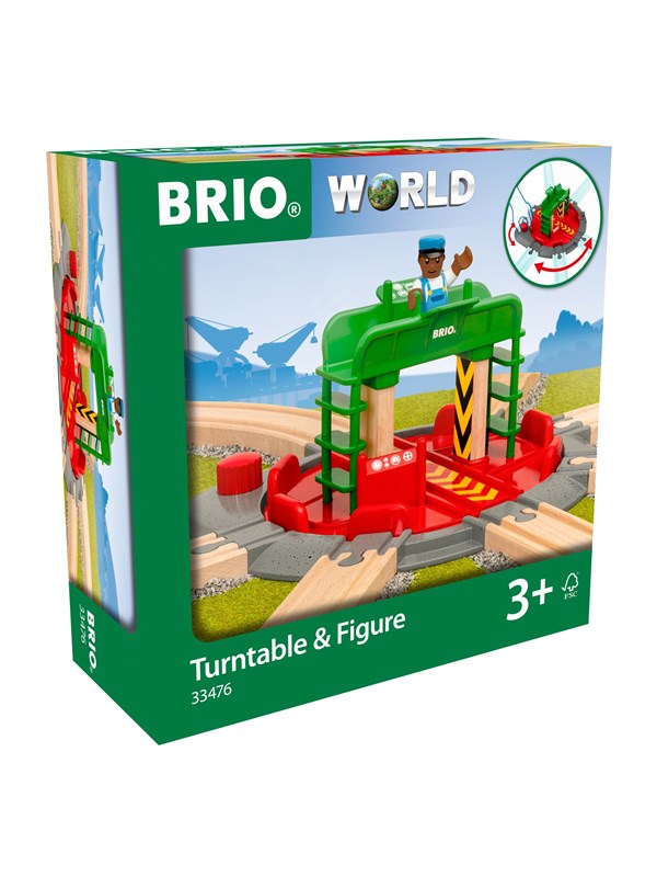 Bilde av Brio Turntable &amp; Figure