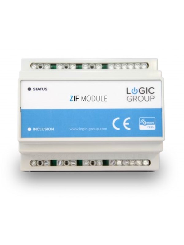 Logic Group ZIF5020 Z-Wave DIN-Rail Smart Module for Automation Systems