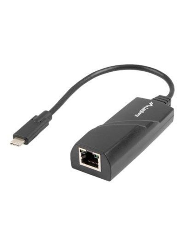 Lanberg NC-1000-02 USB-C 3.1 to RJ45 Ethernet Adapter