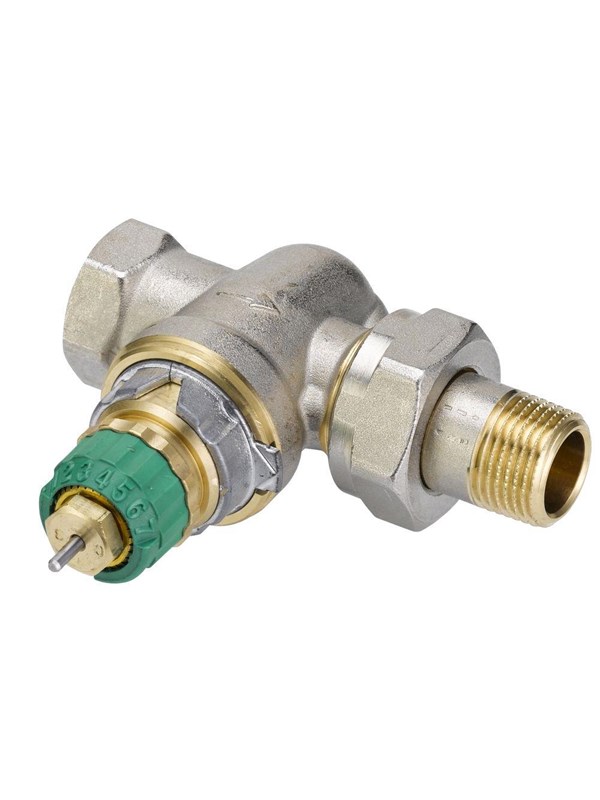 Bilde av Danfoss Ra-dv 10 Dynamic Radiator Valve Straight 3/8&quot;