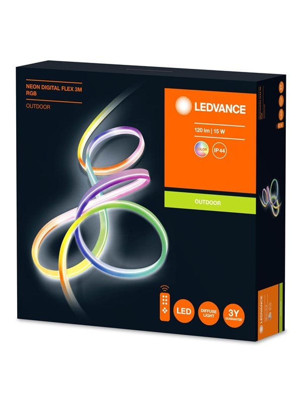 LEDVANCE Neon Digitalflex Remote RGB outdoor LED strip IP44 3 m