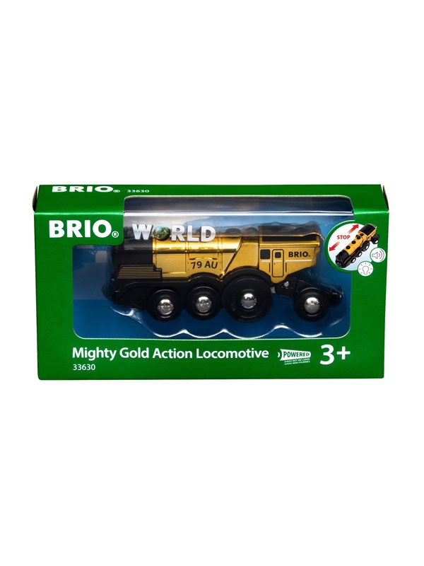 Bilde av Brio Mighty Gold Action Locomotive