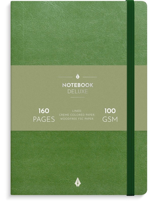 Bilde av Burde Notebook Deluxe A5 Green