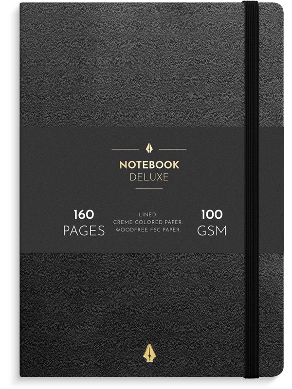 Bilde av Burde Notebook Deluxe A5 Black