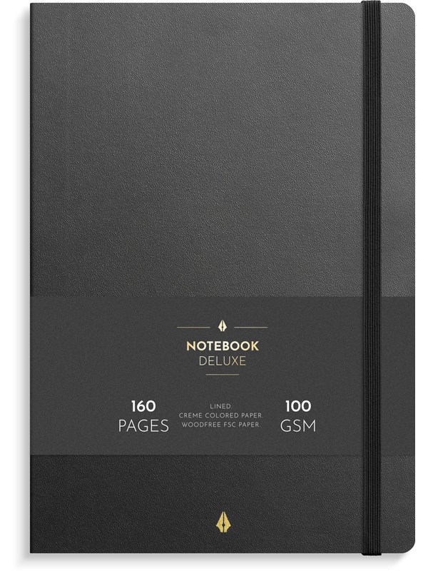 Bilde av Burde Notebook Deluxe B5 Black