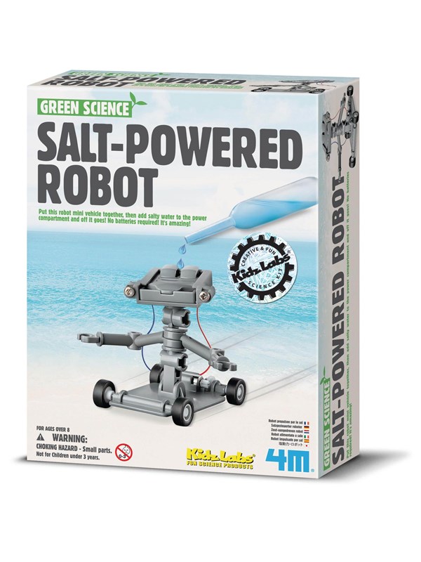 Bilde av 4m Green Science/salt-powered Robot