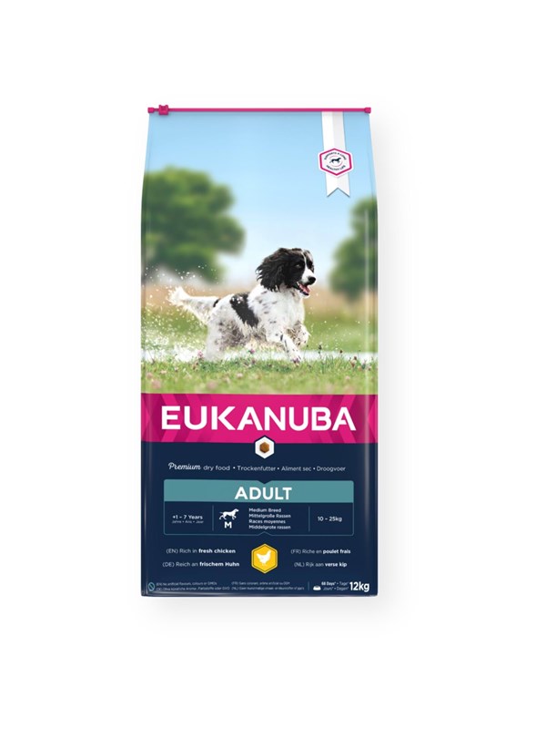 Active Adult Medium Breed Tørrfôr til hund 12 kg