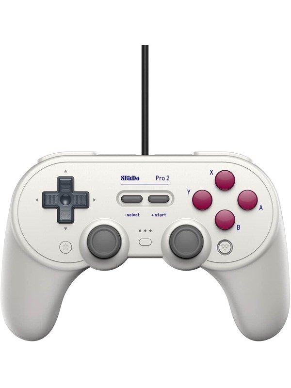 Bilde av 8bitdo Pro 2 Wired Controller For Switch And Windows - G Glassic Edition - Grey - Controller - Nintendo Switch