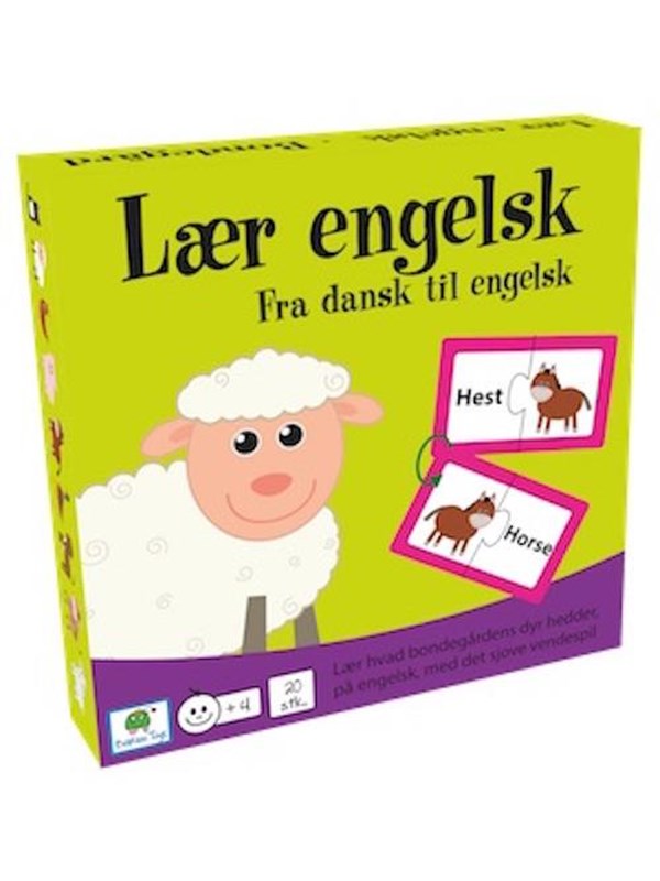 Bilde av Barbo Toys Play With English Words Dk