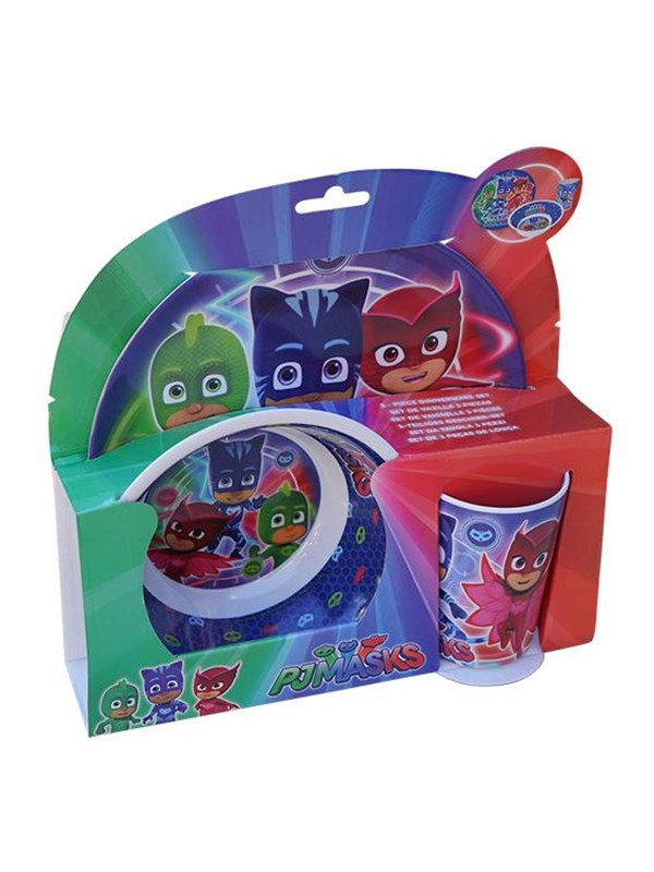 Bilde av Barbo Toys Pj Mask 3 Pcs Melamine Set W/o Rim