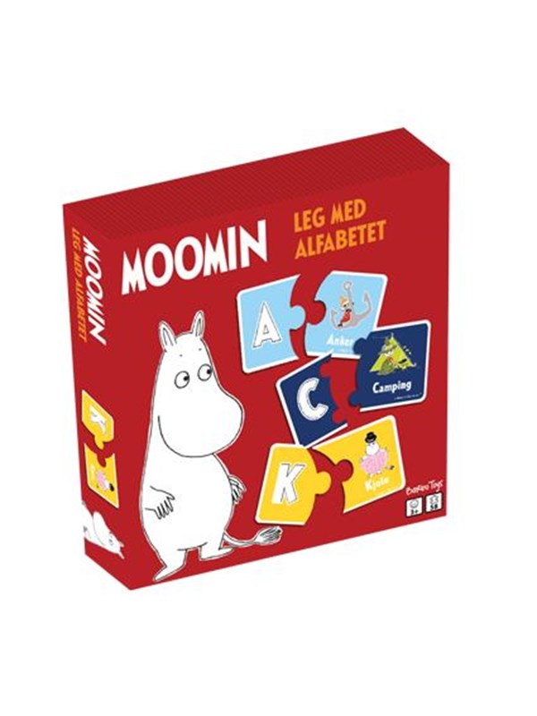 Bilde av Barbo Toys Moomin - Play With The Alphabet Dk