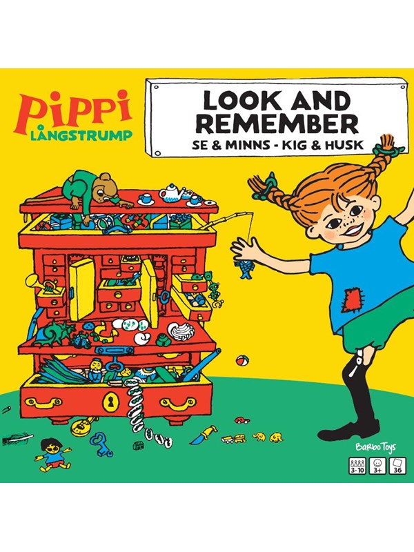 Bilde av Barbo Toys Pippi Longstocking Look And Remember