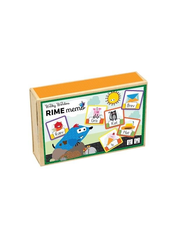 Bilde av Barbo Toys Wacky Wonders - Rime Memo Dk