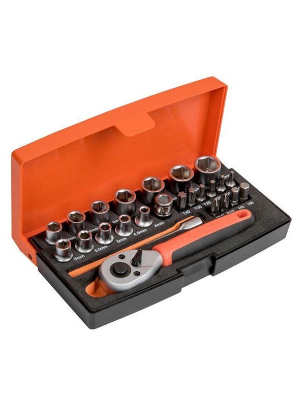 Bilde av Bahco Sl25 25 Piece Socket Set