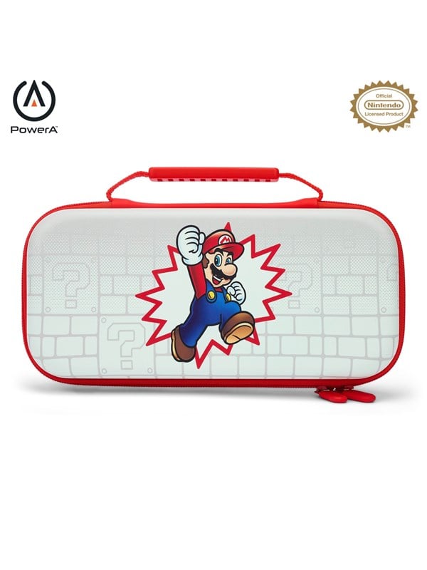 PowerA Protection Case for Nintendo Switch - OLED Model Nintendo Switch or Nintendo Switch Lite - Brick Breaker Mario - Bag - Nintendo Switch