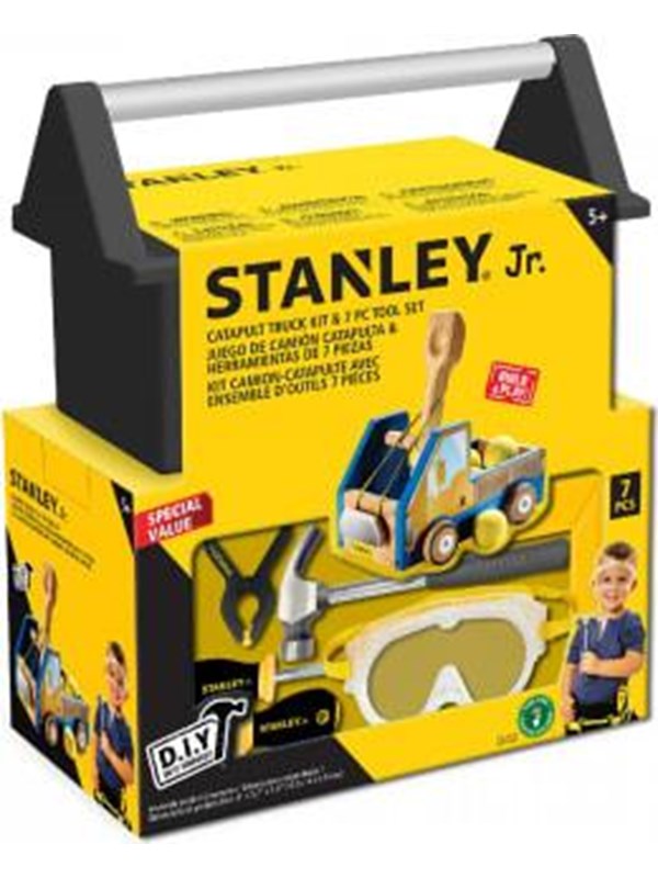 Stanley Jr Open toolbox Catapult Kit Bundle & 5 pc tool set