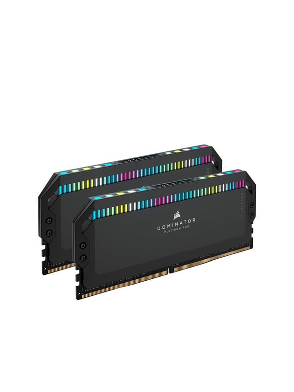 Corsair Dominator Platinum RGB DDR5-6000 - 64GB - CL40 - Dual Channel (2 pcs) - Intel XMP - Svart med RGB