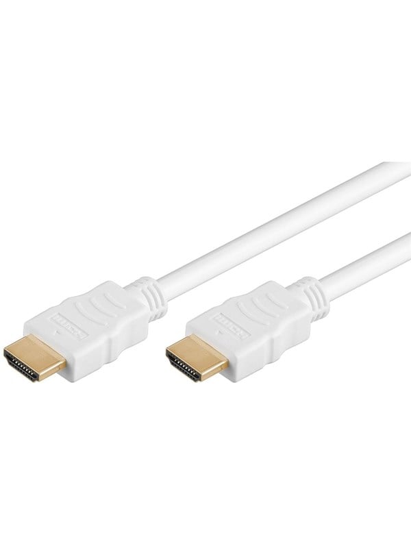 Pro HDMI 2.0 - Skjermkabel - 3m - Hvit