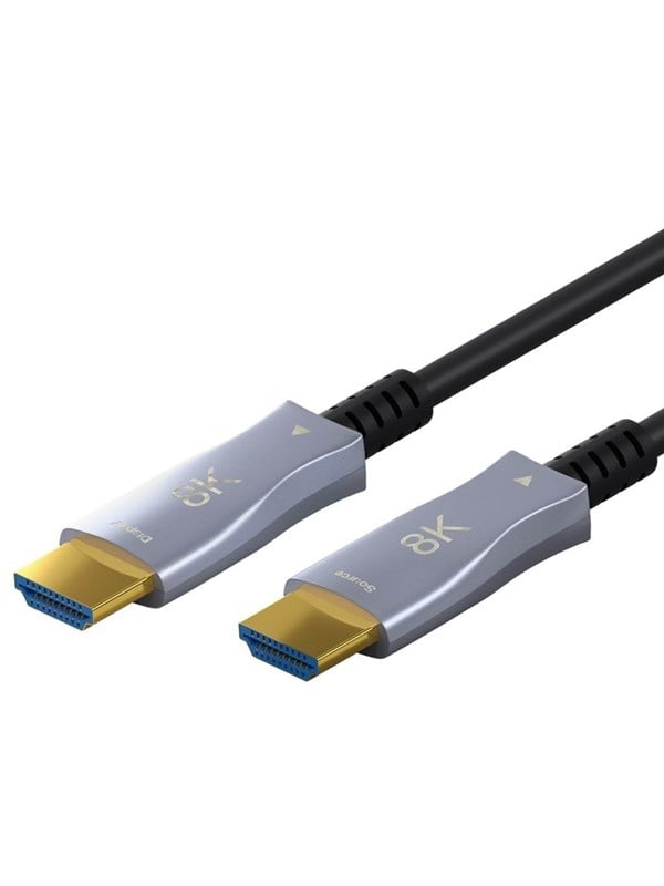 Pro HDMI 2.1 Hybrid - Skjermkabel - 10m - Svart