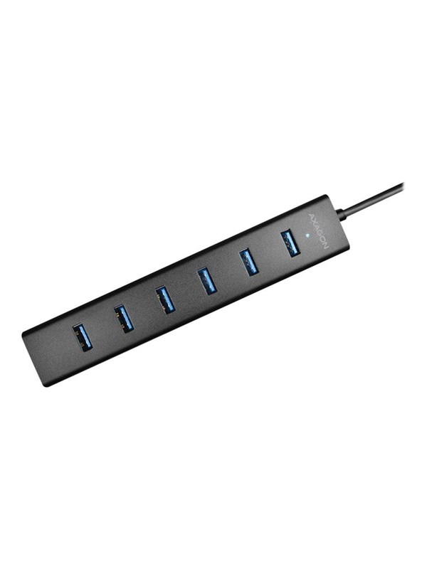 Bilde av Axagon Hue-sa7bp - Hub - 7 Ports Usb-hub - 7 Porter - Svart