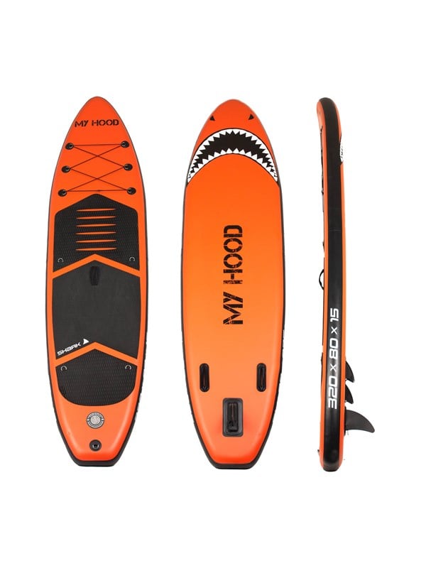 My Hood Sup Board Shark - Orange