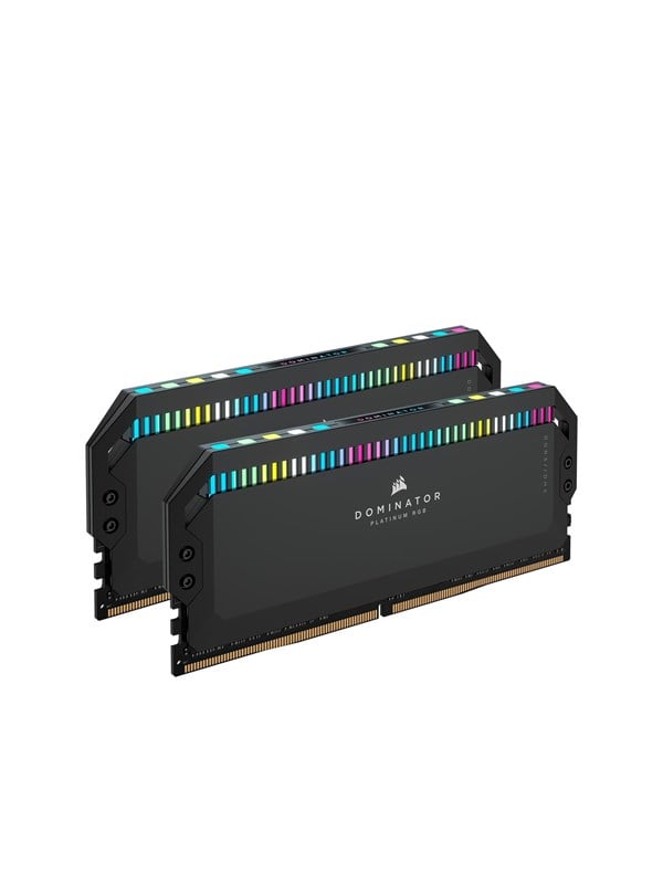 Corsair Dominator Platinum RGB DDR5-6000 - 32GB - CL36 - Dual Channel (2 pcs) - Intel XMP - Svart med RGB