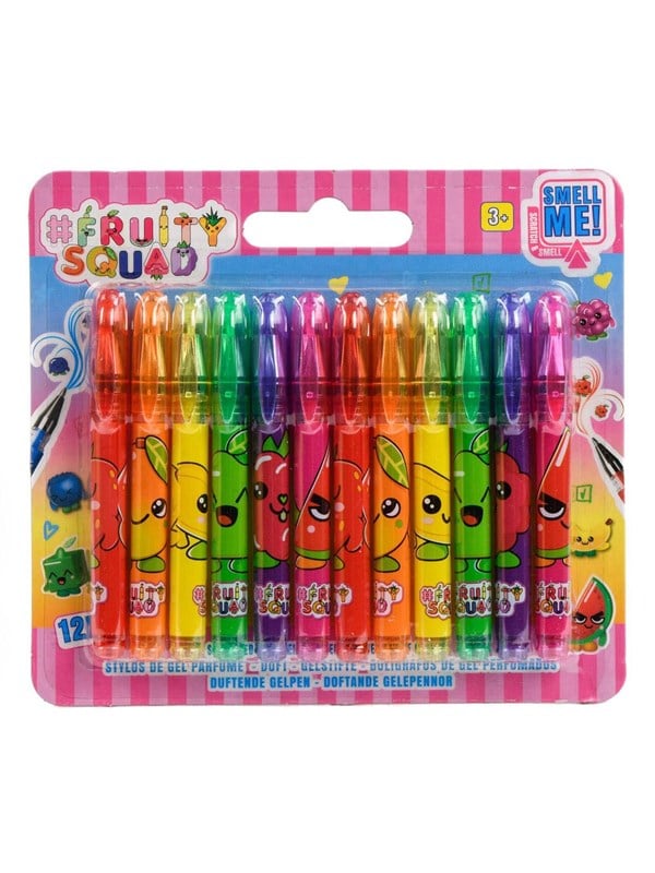 Canenco Fruity Squad Mini Gel Pens with Fragrance 12pcs.