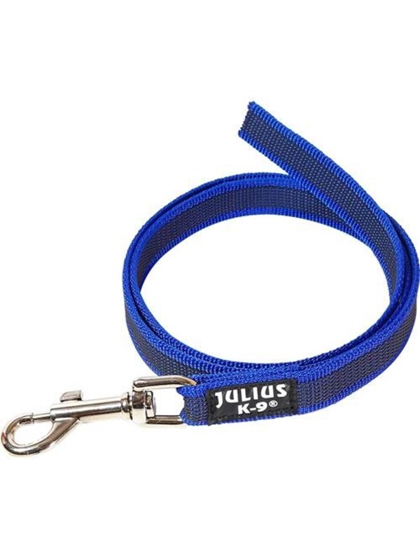 Bilde av Julius-k9 Idc Color&amp;gray Leash W/o Handle Blue/grey 20mm/1m