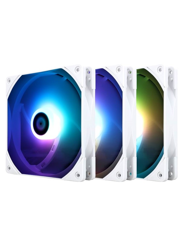 Bilde av Thermalright Tl-c14w-s Argb - White (3-pack) - Kabinettvifte - 140mm - Hvit Med Rgb-lys - 27 Dba