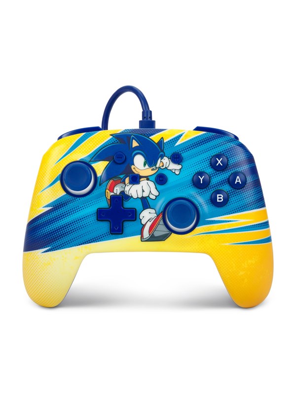 PowerA Enhanced Wired Controller for Nintendo Switch - Sonic Boost - Controller - Nintendo Switch